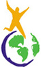 Shane and Global Village English Centres logo (leaping man)